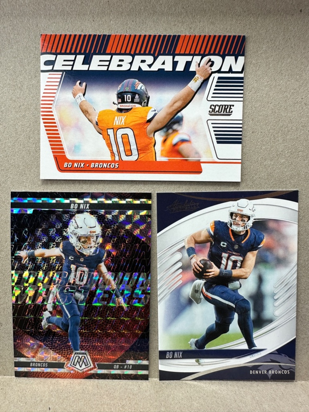 Bo Nix + 3 Patrick Surtain II rookies w/ Bonitto/Sutton/Mims Broncos lot of 18 - Picture 10 of 15